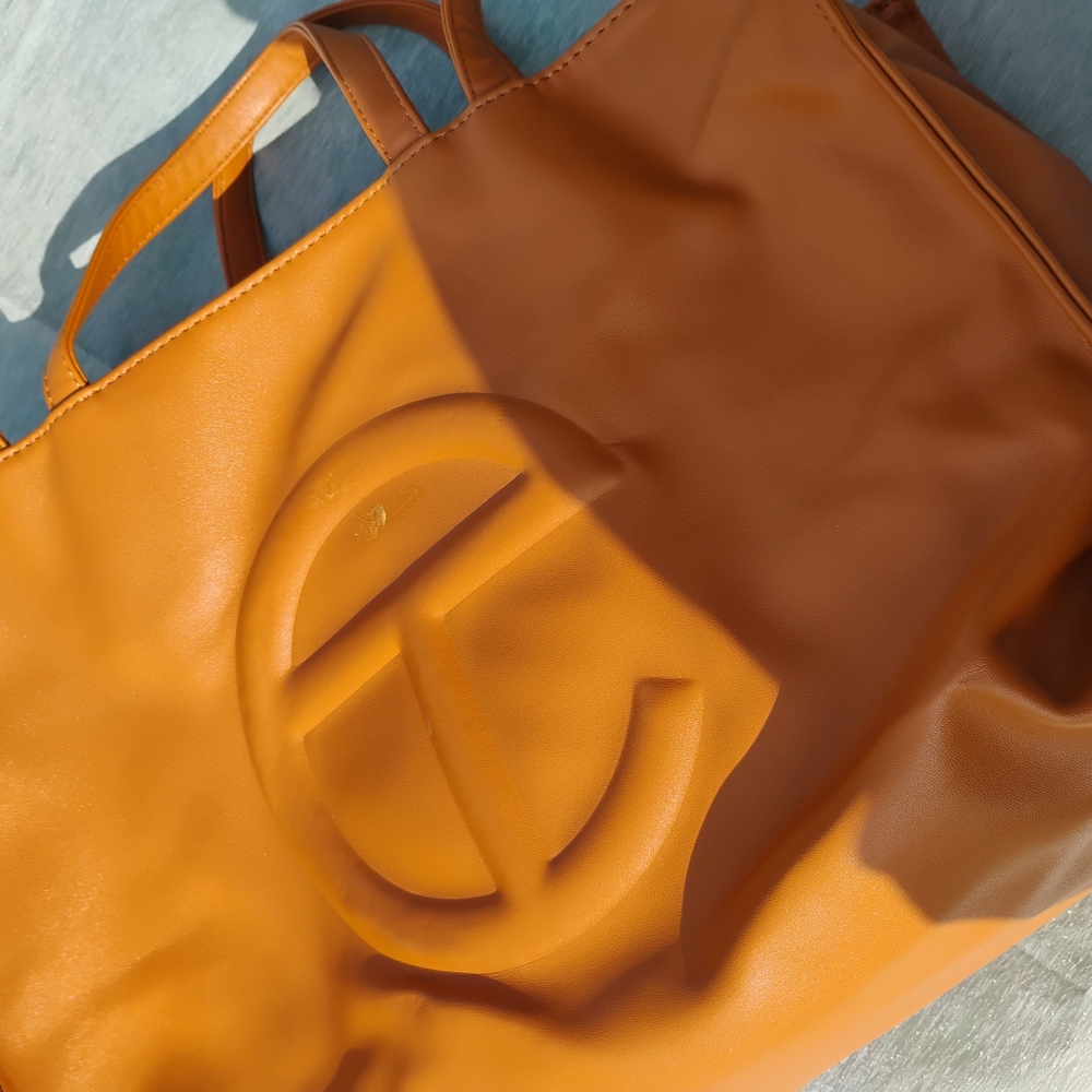 Telfar Vibrant Orange Tote